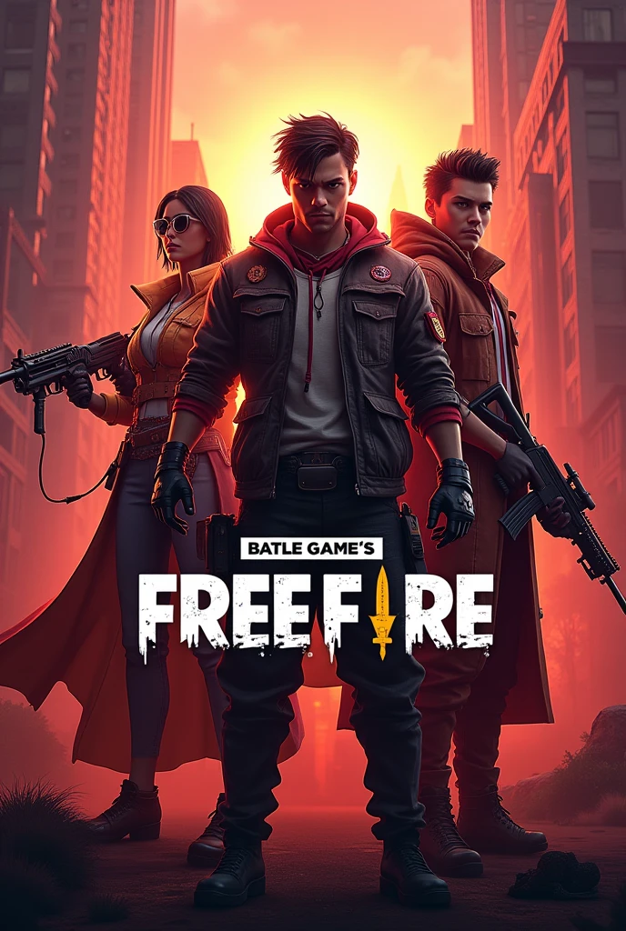 Create a game menu image ( por exemplo do Free Fire)