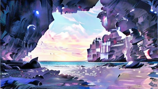 Sea caves,Small cave,Small karst cave