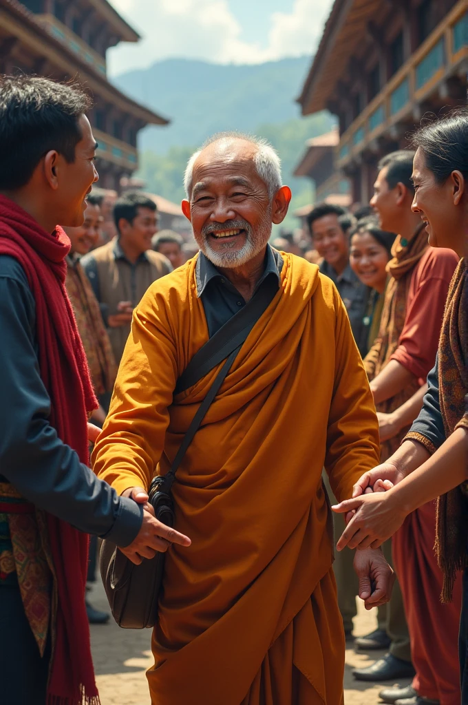 Bhutanese dumb was completely short of speech, yet many people were friendly and kind to him