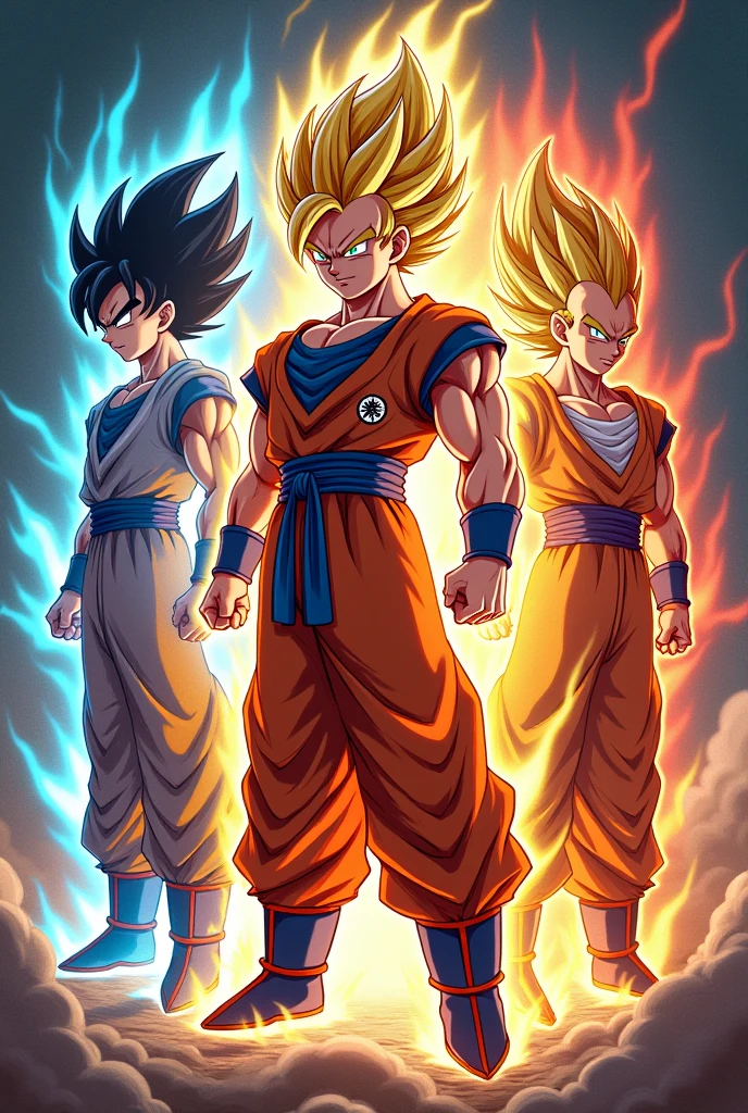 All of Dragon Ball Son Goku's transformation forms