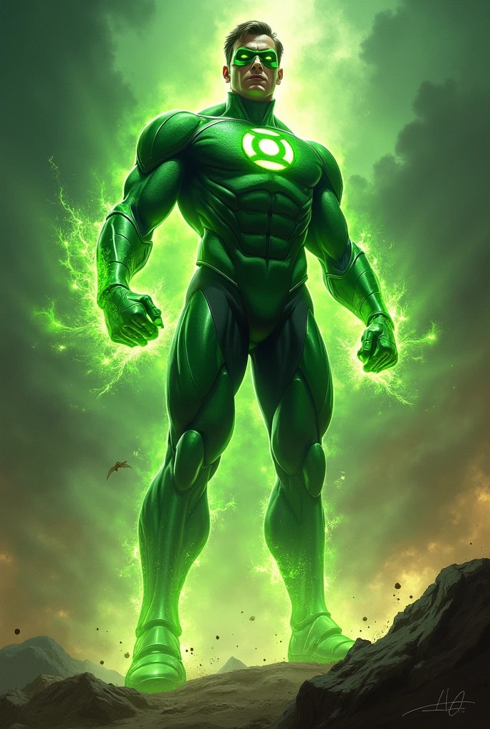 Epic Hal jordan green lantern parallax