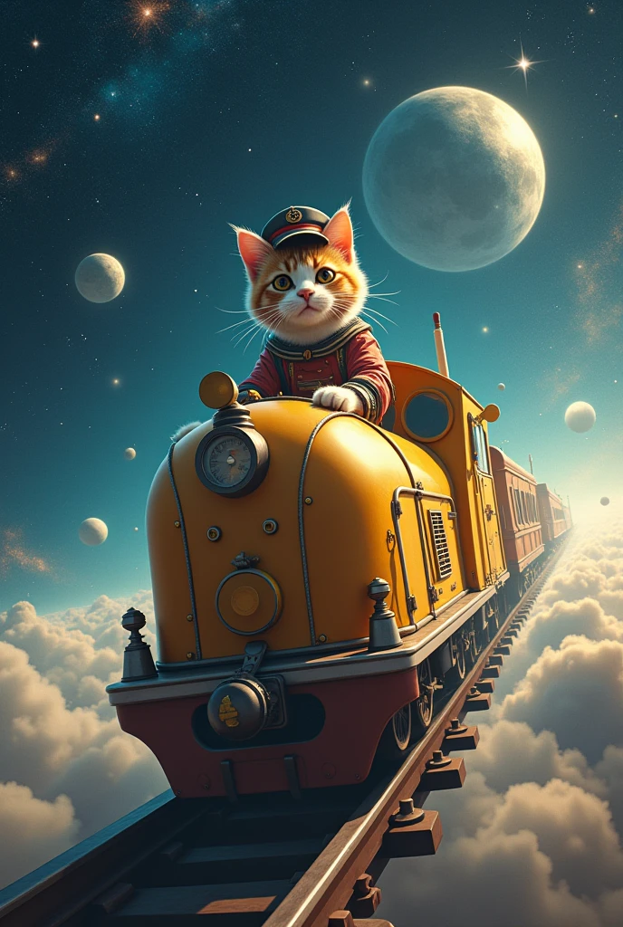 cat star train