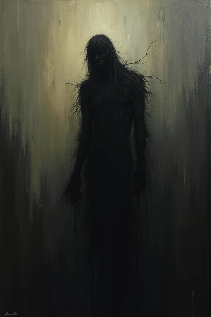 Dark abstract ary