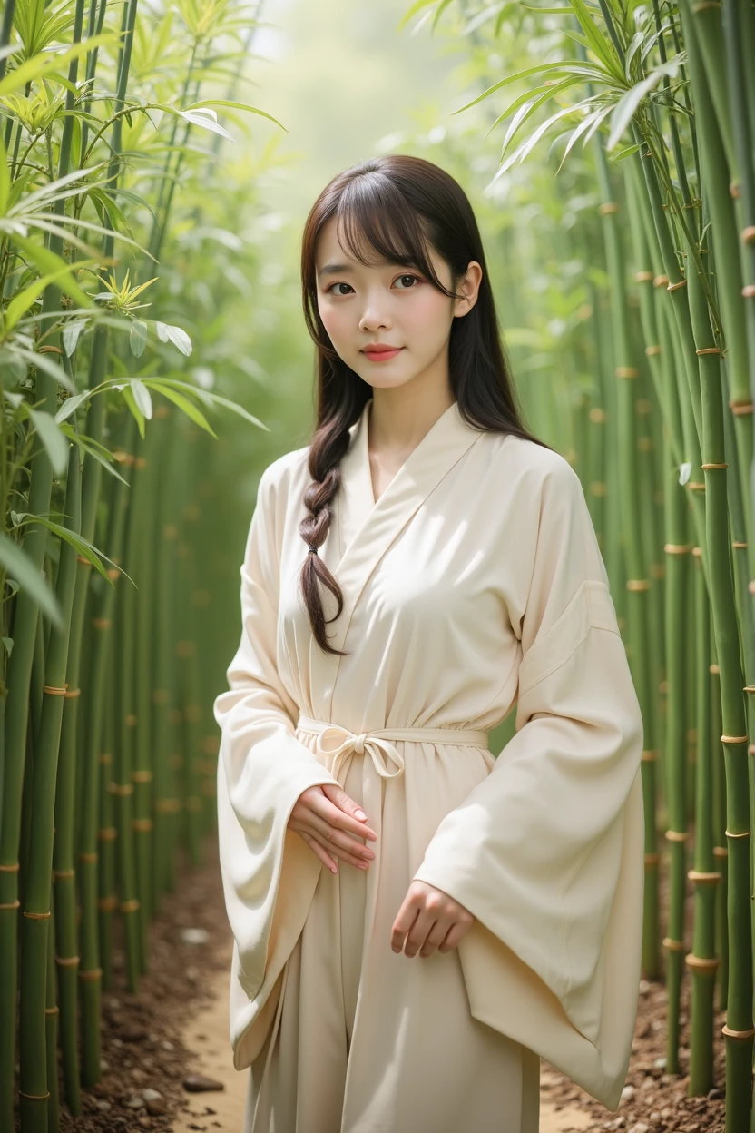 Highest quality, Realistic, Very detailed, finely, High resolution, 8k wallpaper, 1. Beautiful woman, Sharp focus, Perfect dynamic composition, finelyて美しい目, Detailed and realistic skin texture、Beautiful feet、I&#39;I&#39;m in a cafe、Chatting、Happy expression、Braided Hairstyles、Leg spread、Wear casual clothes、Put your hands behind your back、Spread your legs