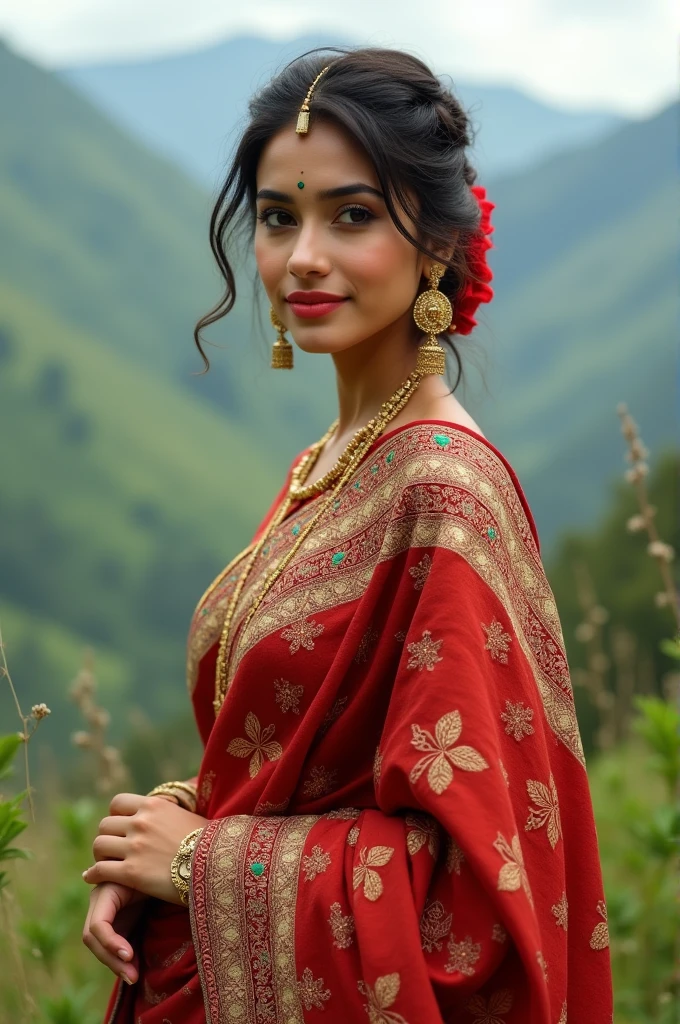 19 year nepali girl full dress 