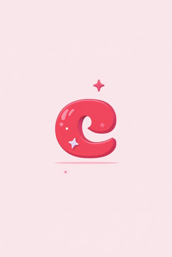Create a logo that has the following qualities: Charismatic, creative, trust, modesty, optimism and curiosity in pink