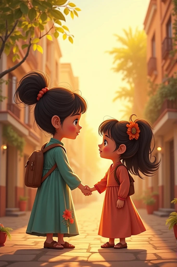 From that moment on, Ayaan and Ridwaan became inseparable. Ayaan admired Ridwaan’s gentle spirit and his determination to succeed despite his challenges. She often helped him with his schoolwork, encouraging him when he felt down. Ridwaan, in turn, appreciated Ayaan’s kindness and support.