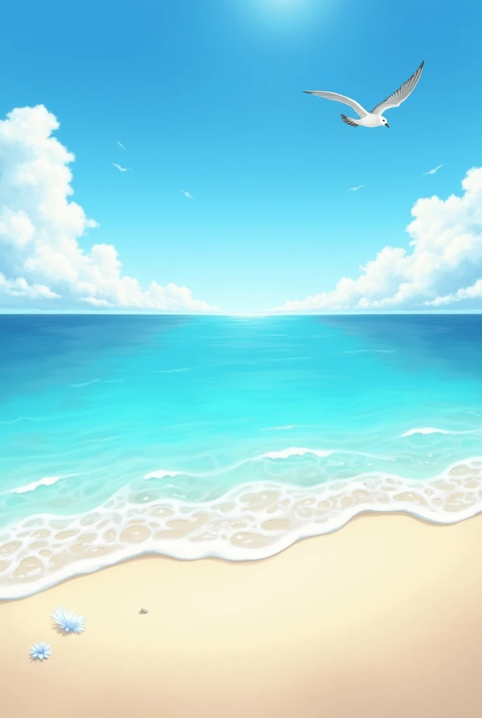 Beach, blue