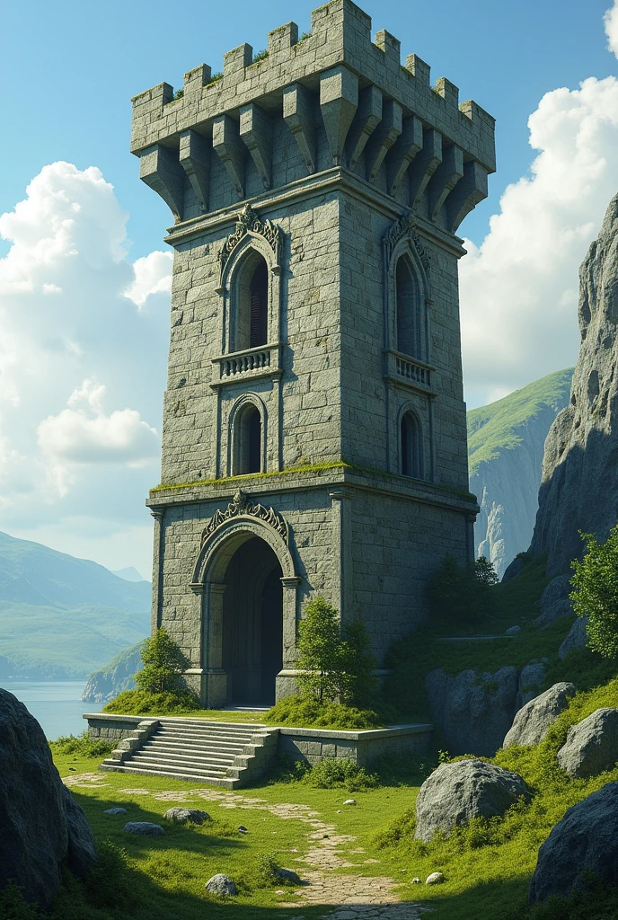Base of a tower for a board
