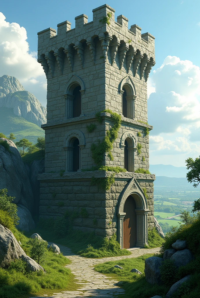 Base of a tower for a board