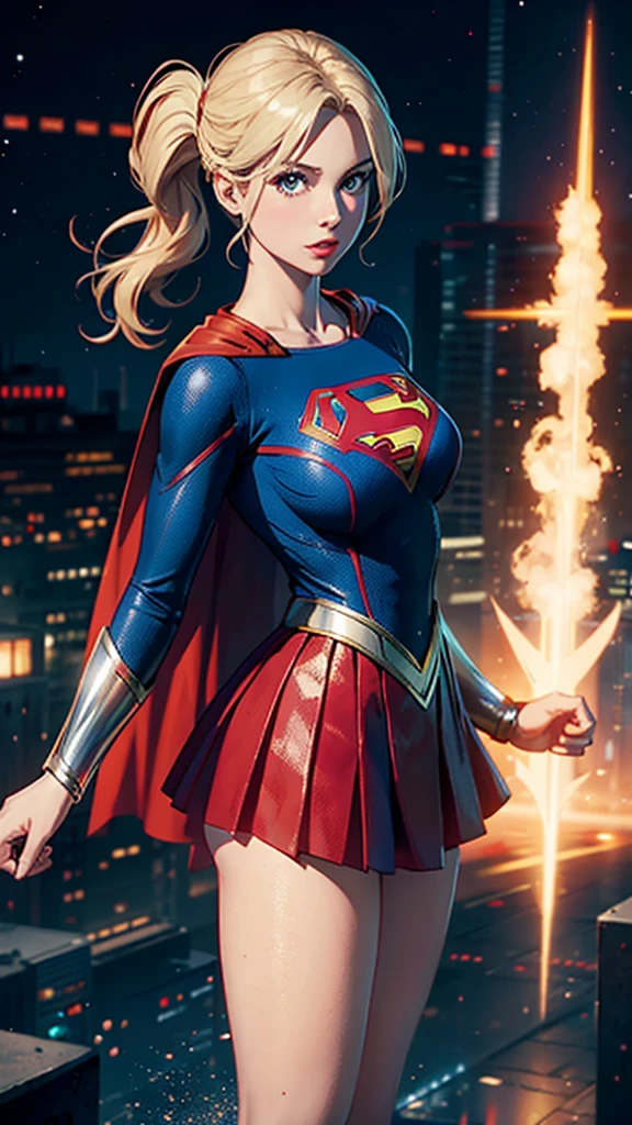 Originally Created as a One-Off Character: Supergirl was first introduced in 1958 as a one-time character in "Superman #123" in a story where Jimmy Olsen wishes for a "Super-Girl" with a magic totem. She was meant to disappear by the end of the story, but fan interest led to her becoming a recurring character.