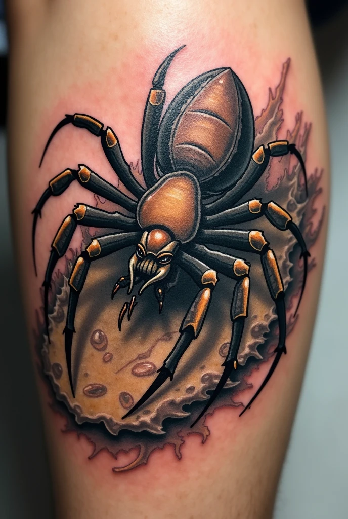 Tattoo of a predatory mite