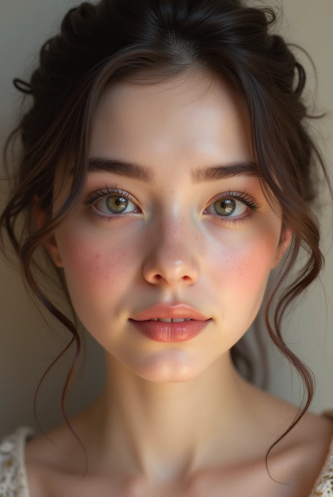 Heart-shaped face Brows with a soft, natural arch are ideal for balancing a wider forehead and narrower chin.. Try to keep the thickness uniform throughout the arch..