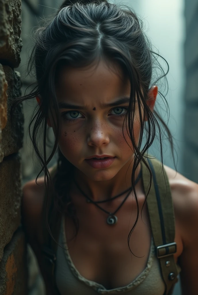 The girl with determination