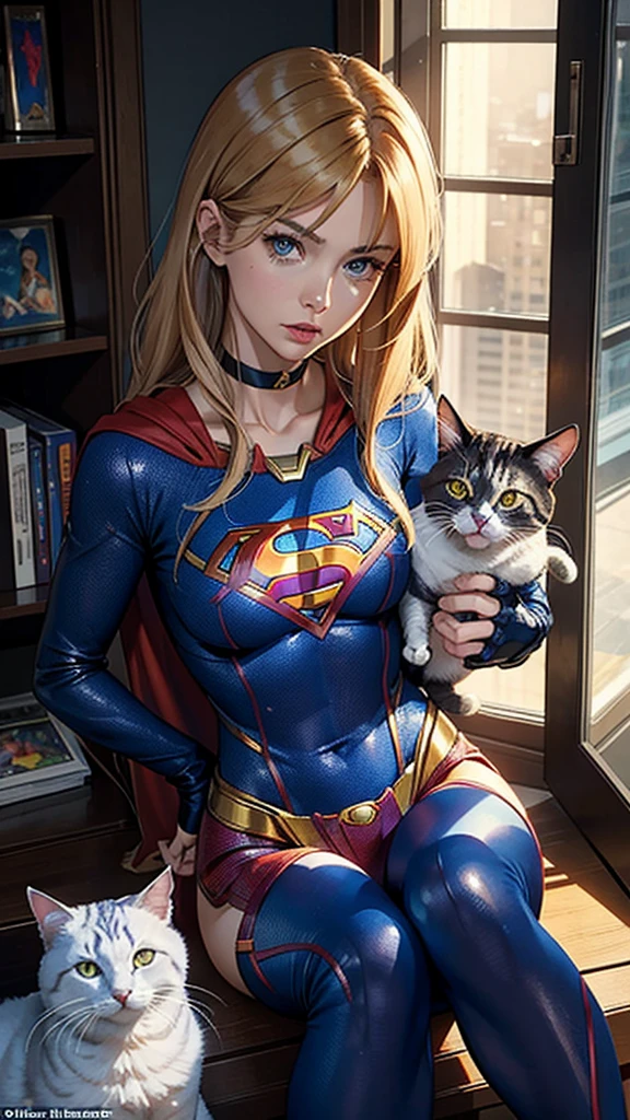 Alter Ego Had a Pet Cat: In her early comics, Supergirl’s alter ego, Linda Lee Danvers, had a pet cat named Streaky. What’s odd is that Streaky gained superpowers from a chunk of X-Kryptonite and became a superpowered cat, often joining Supergirl on her adventures.