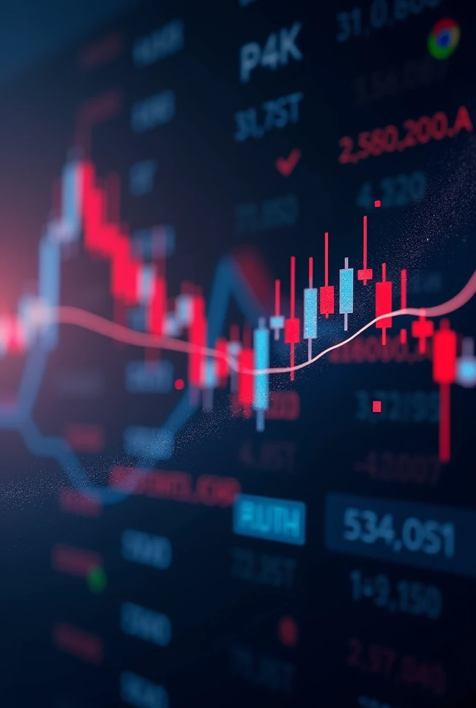 Dubble top flag pattern in trading video clip