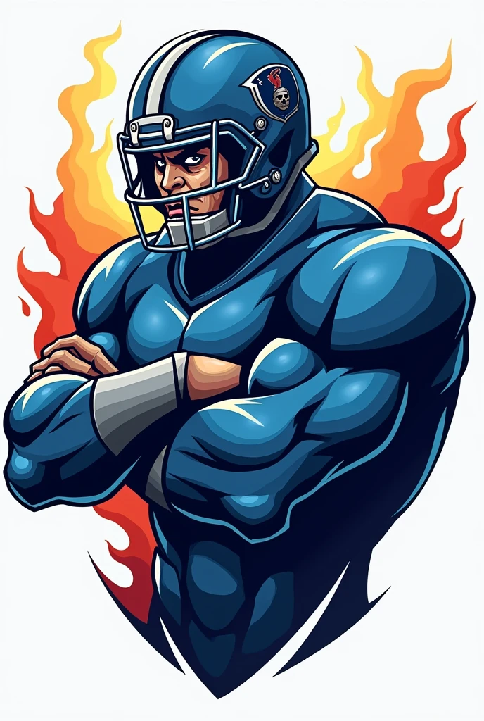 Titans football logo,Background transparent 