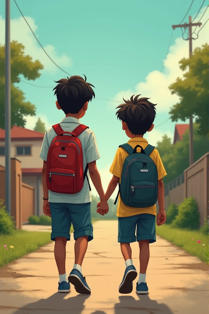 Growing Challenges
As the years passed, Ayaan and Ridwaan spent more and more time together. They would walk home from school, talk about their dreams, and find comfort in each other’s company. Ayaan’s support helped Ridwaan excel in his studies, and he began to believe that he could overcome the obstacles in his life. However, their bond did not go unnoticed by Ayaan’s family.