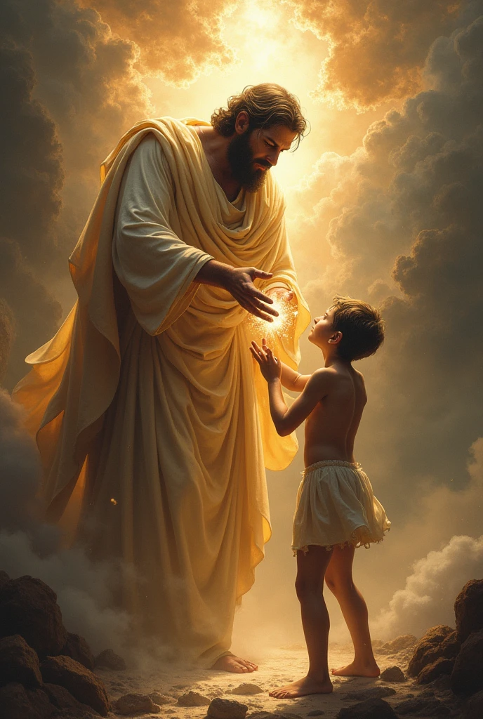 Putting God against Adam 
