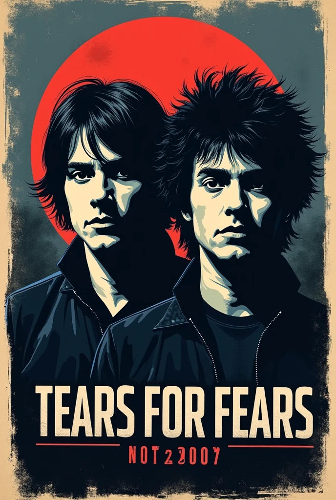 Make a Tears for Fears band t-shirt 