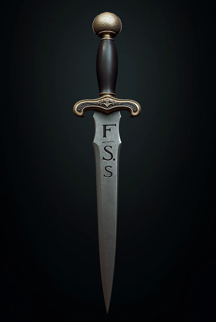 Dagger with the initials F.S