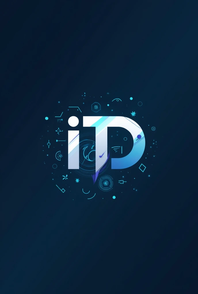 Help me design a logo that has name IT4CD Below the picture, the logo design should be in line with technology and community.