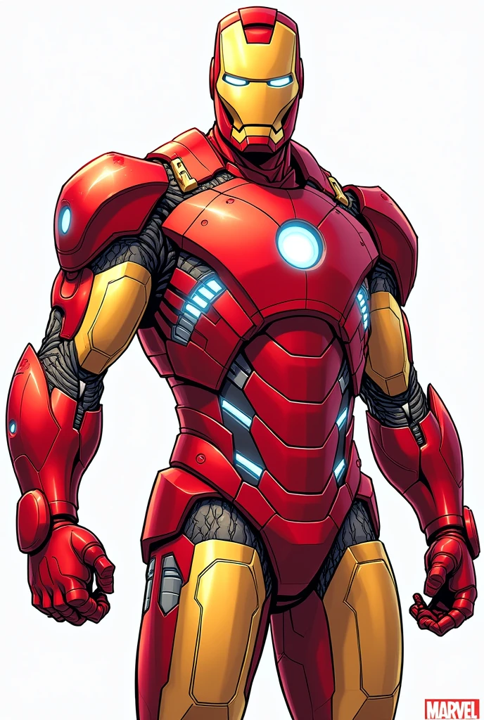 Iron Man Coloring Page
