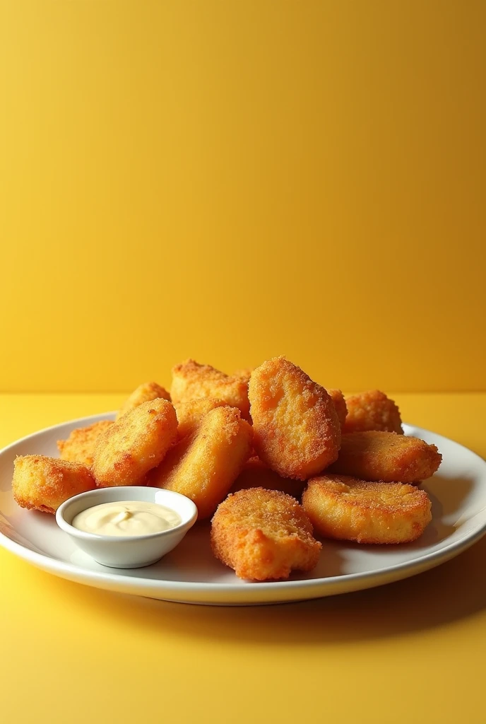 Chicken nuggets without the lemon