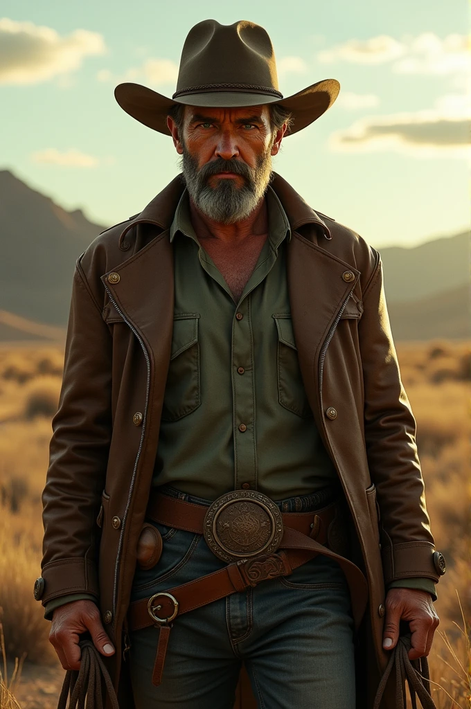 Western, green eyes