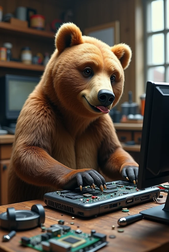 Bear makes a computer