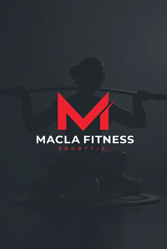 It generates a unique logo with the name "Macla Fitness" dedicated to the clothing sector