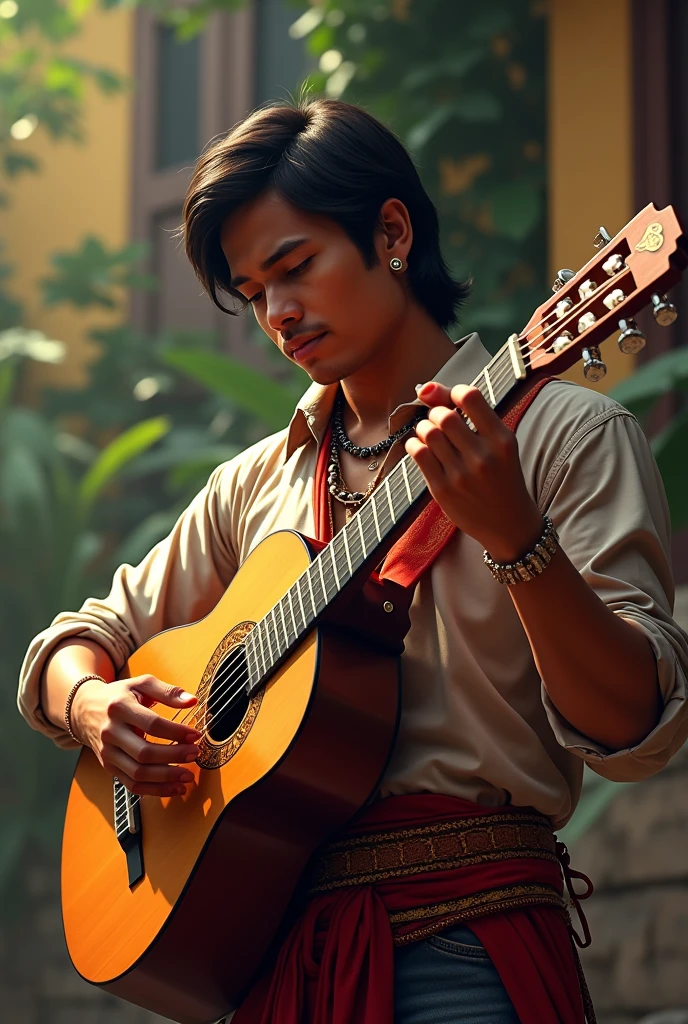 Venezuelan four-string musician Kawai 