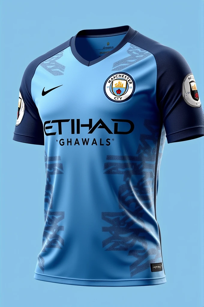 I want you to make me the third Manchester City jersey kit