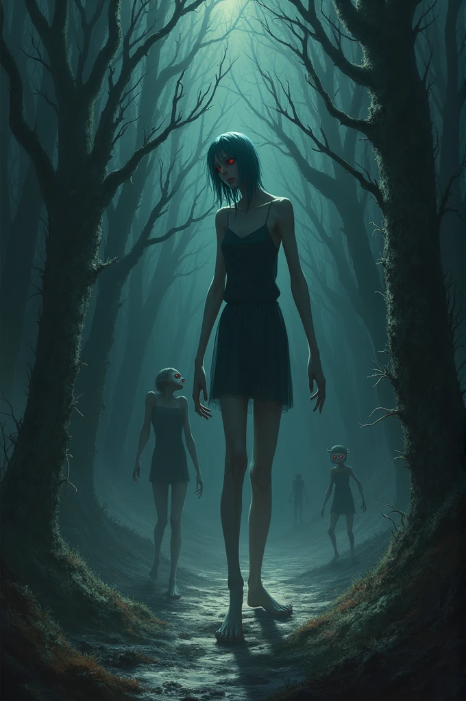 Creepy anime

