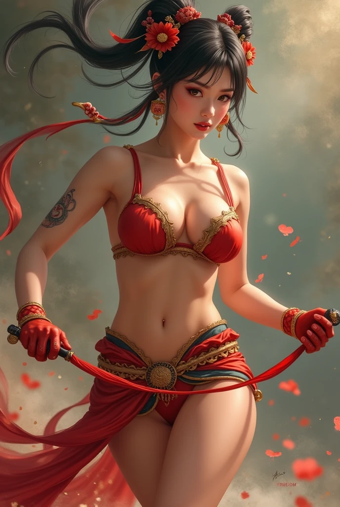 Chun li riding a penis