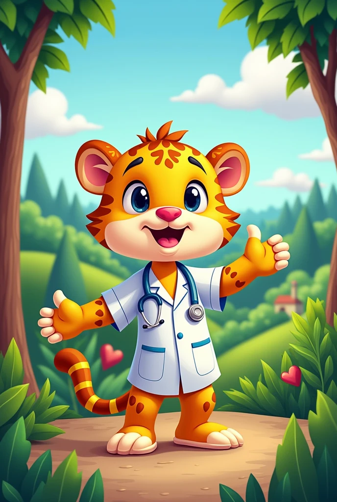 Mascot for a hospital in southern Minas Gerais, Brazil
