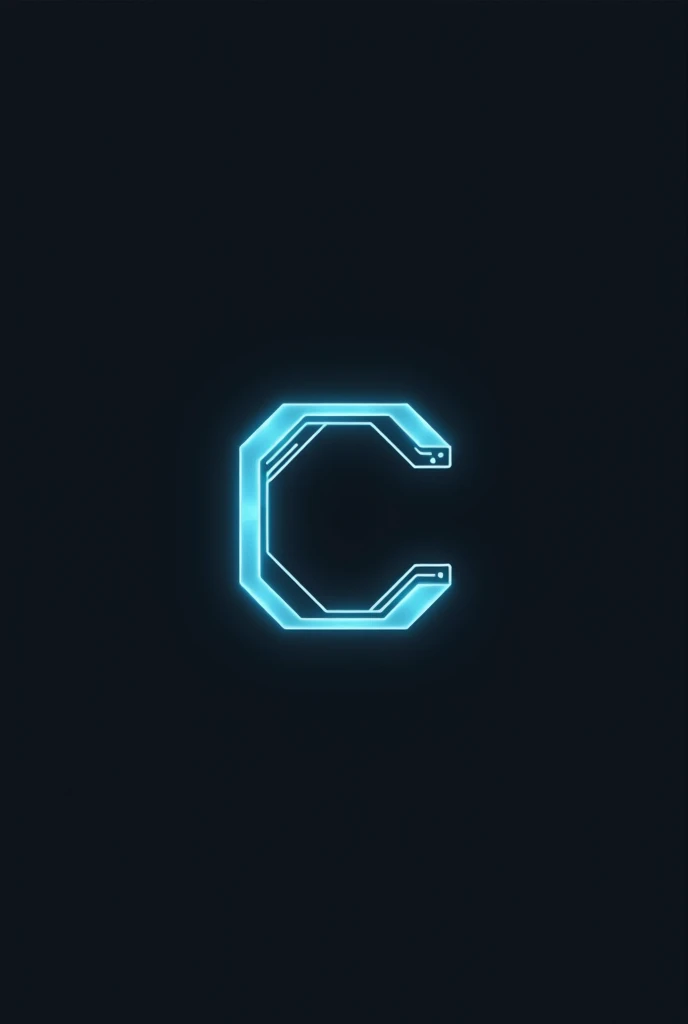 Logo for a company called Compu, She is a seller of computer components, The initial logo should be C-shaped and preferably have a graphics card in some way., make it more minimalist but not too much, but without losing the essence of technology, that looks striking