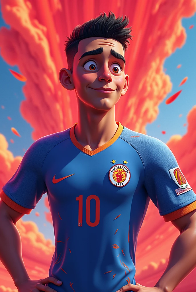 Phil Foden in animated Nike shirt