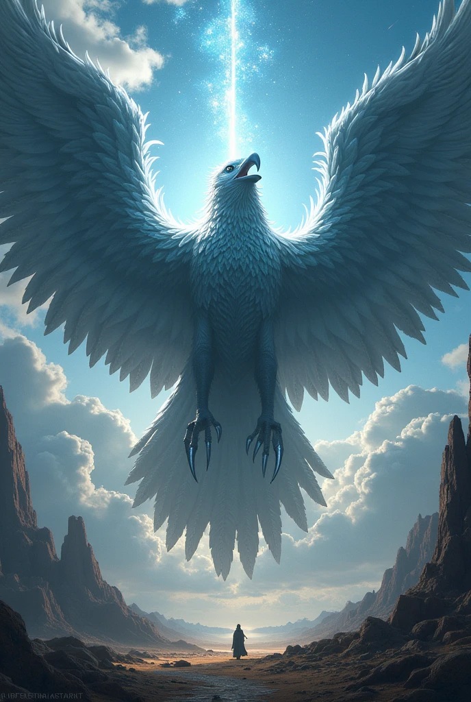 The Jewish mythological bird Ziz