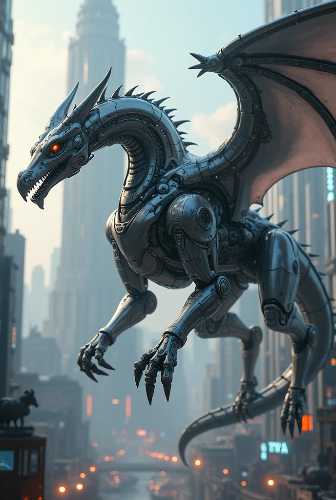 A robotic dragon