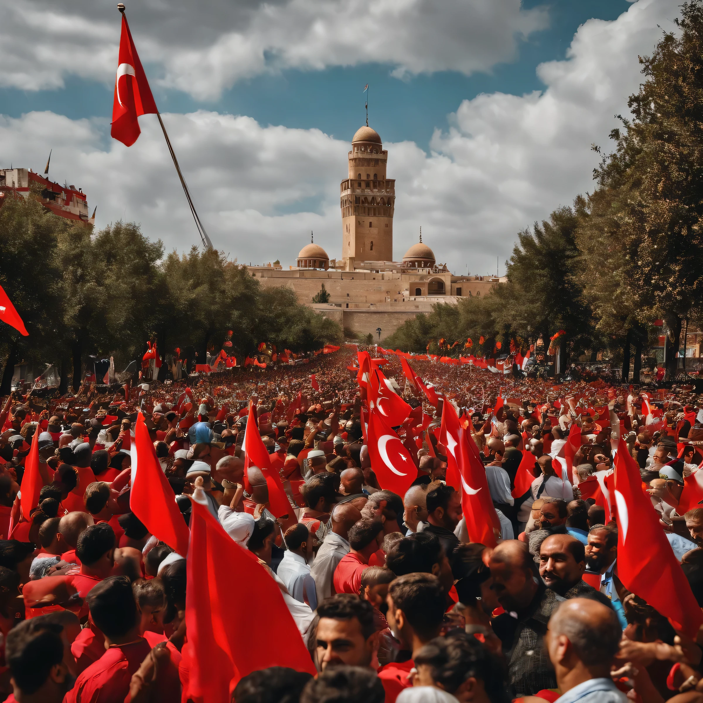 Turks celebrate August 30 Victory Day