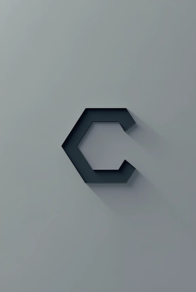 Make a logo of a c, It has to do with technology and being minimalist