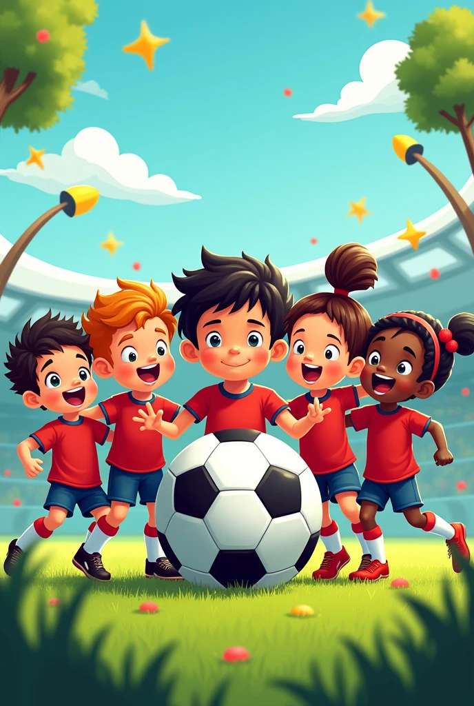 A football themed birthday invitation