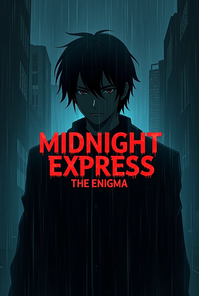 Make a anime movie title logo bead on horror mystery love thriller action movie named Midnight Express: The Enigma anime movie just movie title one more another Midnight Express: The Enigma title change background with any character Midnight Express: The Enigma title same style with different backgrounds more different backgrounds Midnight Express: The Enigma Midnight Express: The Enigma different different different different different types 