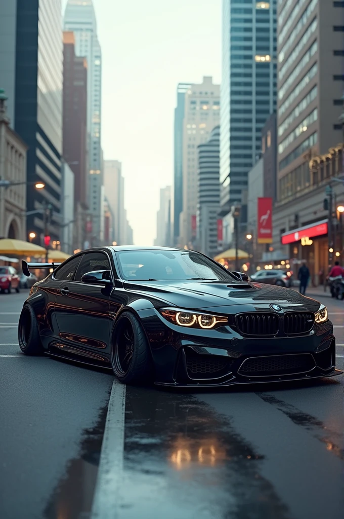Lowered car