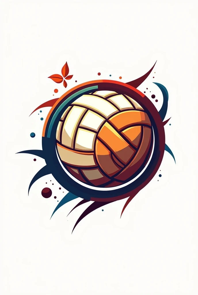 make a sepak takraw logo