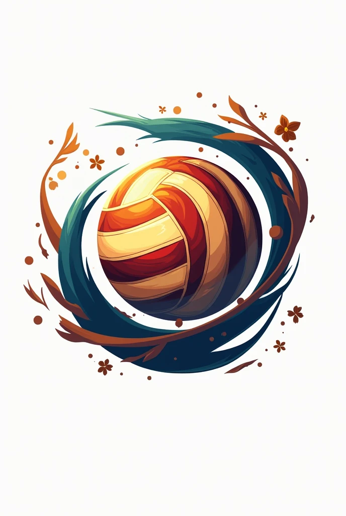 make a sepak takraw logo