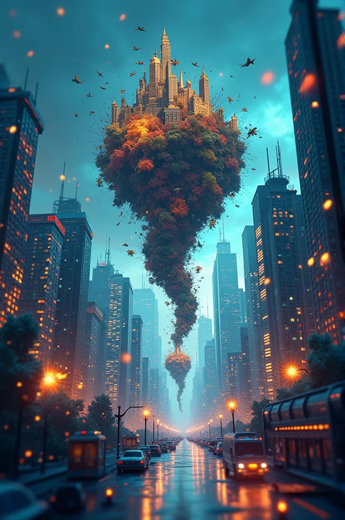 animated image of the economy