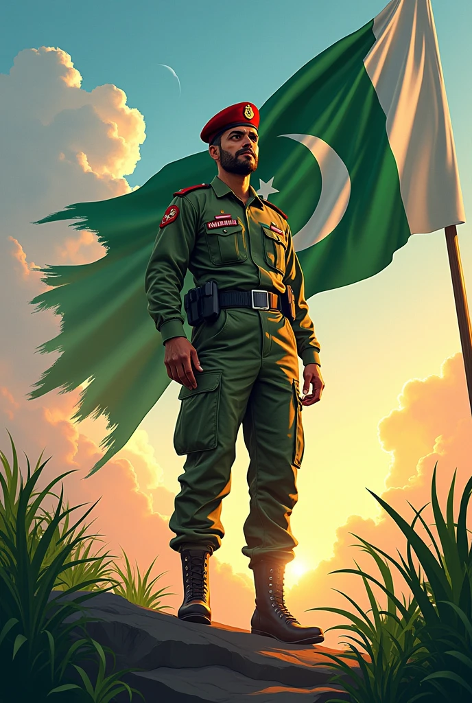 i want to create amazing pictures for 14 agust indepandance day pakistan
by name Naik amal hera2