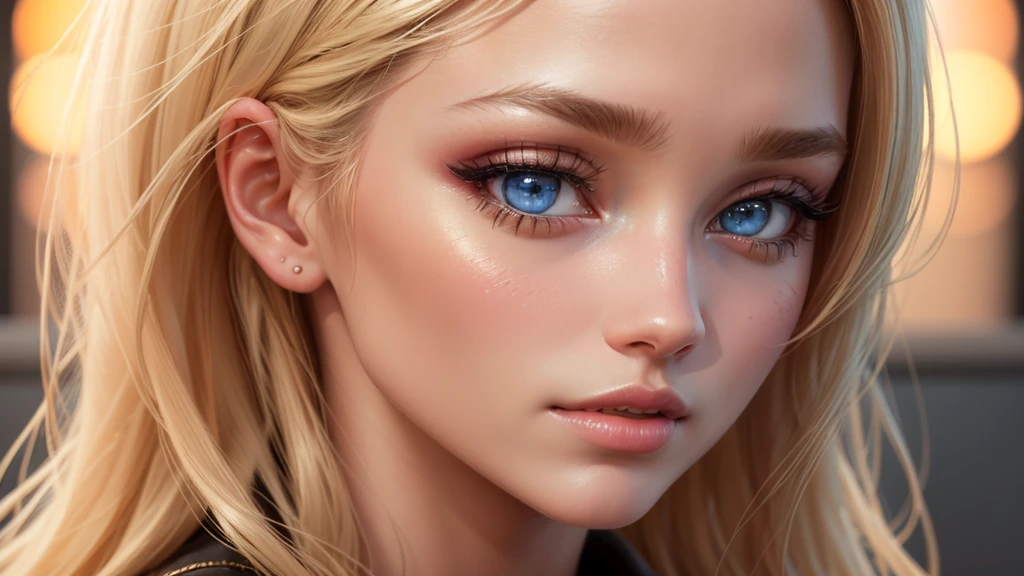 A hot barbie girl, 1girl, beautiful detailed eyes, beautiful detailed lips, extremely detailed face and skin, long eyelashes, blonde hair, (best quality,4k,8k,highres,masterpage:1.2),ultra-detailed,realistic,photorealistic,photo-realistic:1.37,HDR,UHD,studio lighting,vivid colors,natural lighting,warm color palette,fashion portrait